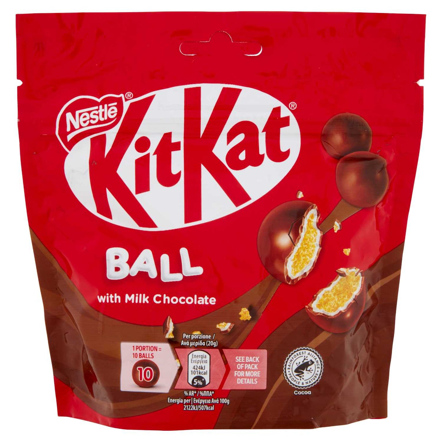 Kit-Kat Ball with milk chocolate 140 g