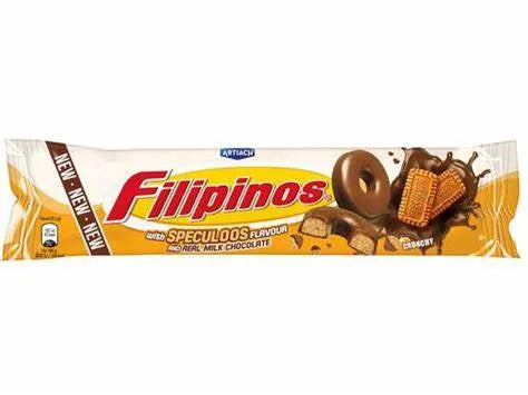 Filipinos with Speculoos and real milk chocolate