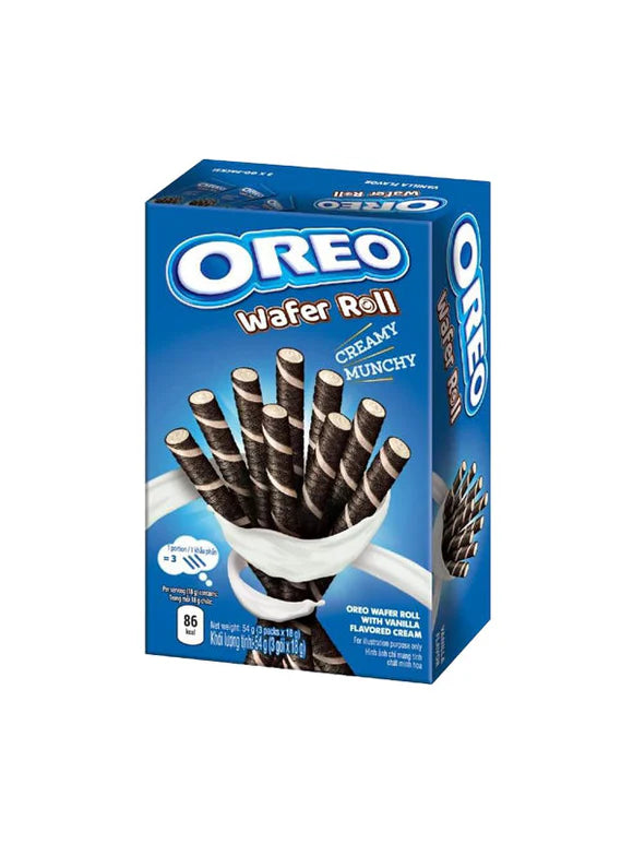 Oreo Wafer Roll Vanilla 54g